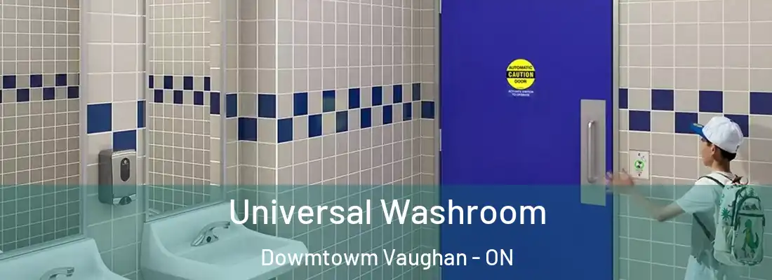  Universal Washroom Dowmtowm Vaughan - ON