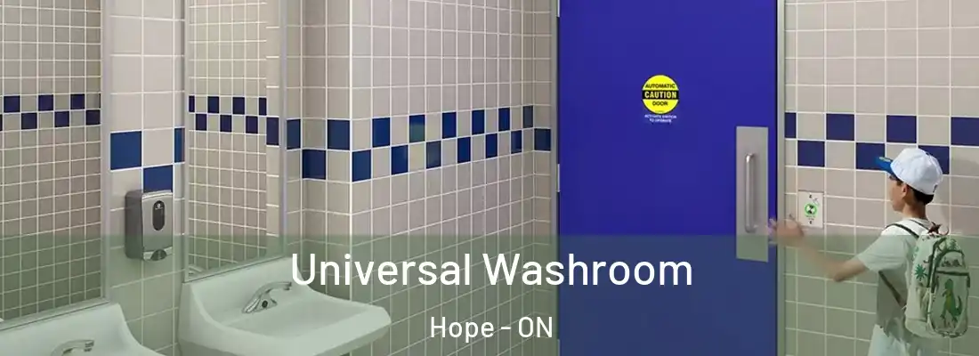  Universal Washroom Hope - ON