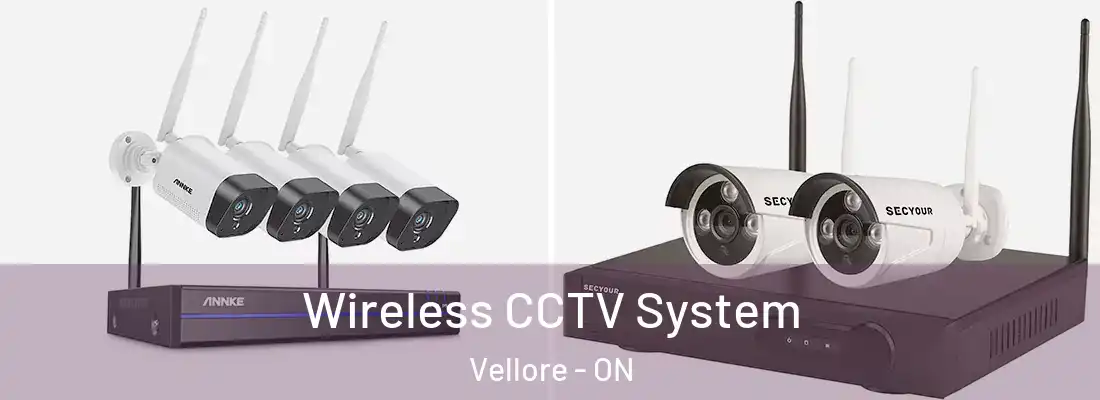  Wireless CCTV System Vellore - ON